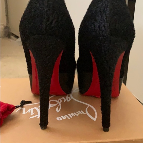 Authentic Christian Louboutin Maggie 140 Pltfrm - Picture 2 of 3